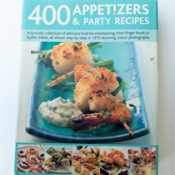 400 Appetizers & Party Recipes Hardcover - Picture 1 of 1
